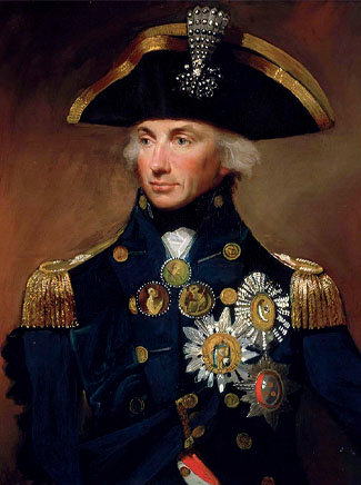 Painting of Lord Nelson