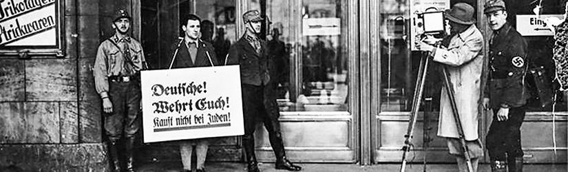 Nazis boycott the Wertheim department store in 1933