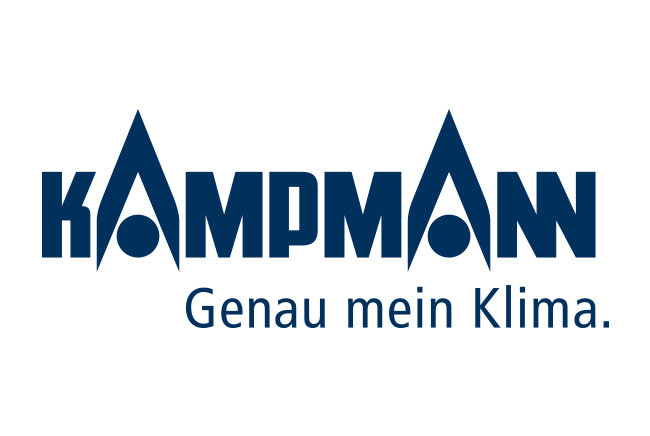The Kampmann logo lettering